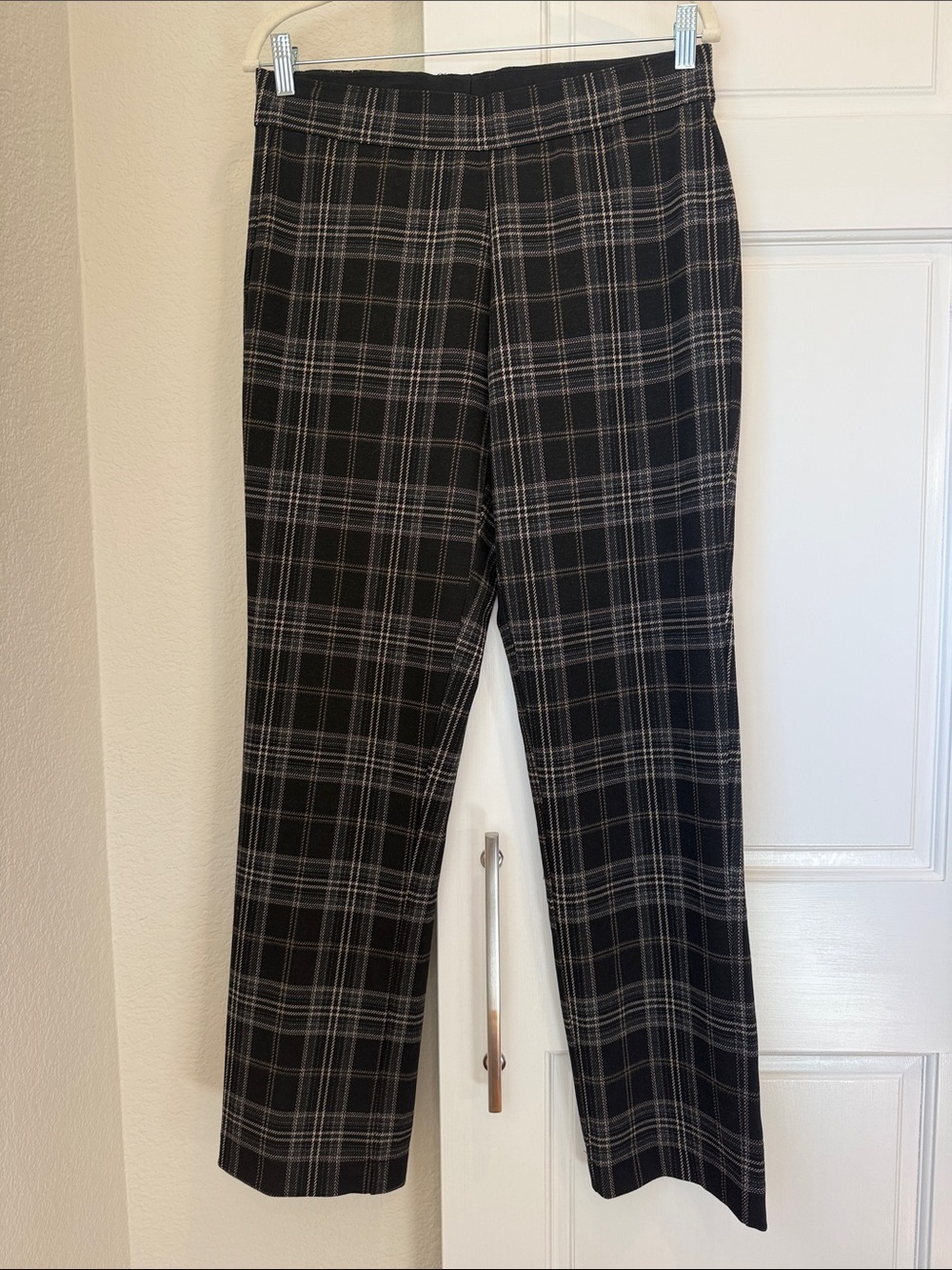 Women’s Plaid Dress Pants — Tailored Classic